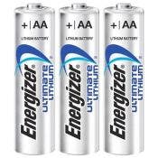 Energizer AA Lithium Battery (3-pack) - Batteries for WS-1000-ARRAY, WS-1001-ARRAY, WS-5000 and WS-1002-ARRAY - Long Life and Cold Climates
